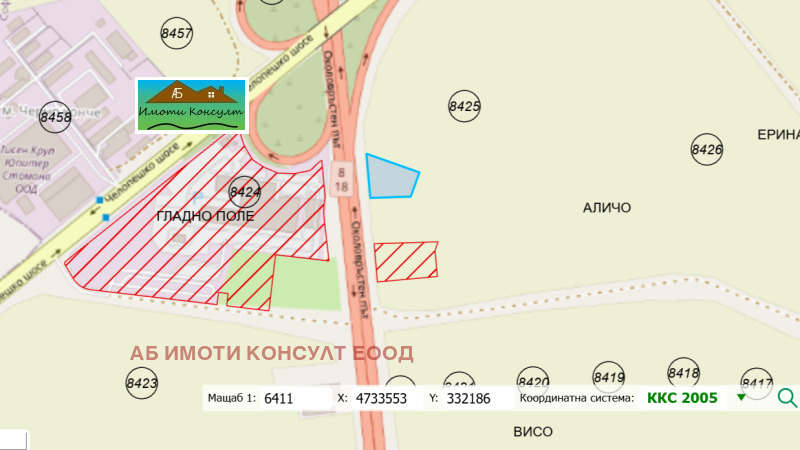 Продава ПАРЦЕЛ, град София, Кремиковци • 378990 € • 32760340 1 — Holmes.bg Продава ПАРЦЕЛ, град София, Кремиковци • 378990 € • 32760340 1