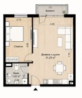 Продава 2-стаен град София , Малинова долина , 37 кв.м | 34903041 — Imoti.com Продава 2-стаен град София , Малинова долина , 37 кв.м | 34903041