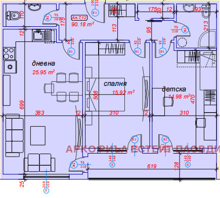 Продава 3-стаен град Пловдив , Въстанически , 107 кв.м | 69444694 — Imoti.com Продава 3-стаен град Пловдив , Въстанически , 107 кв.м | 69444694