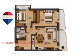 3-СТАЕН, 103 m2 - Holmes.bg 3-СТАЕН, 103 m2