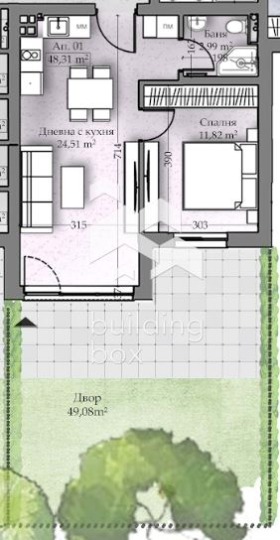 Обява Продава 2-СТАЕН,град Пловдив, Остромила>