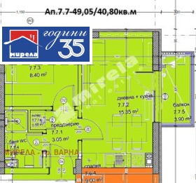 Продава 2-стаен, град Варна