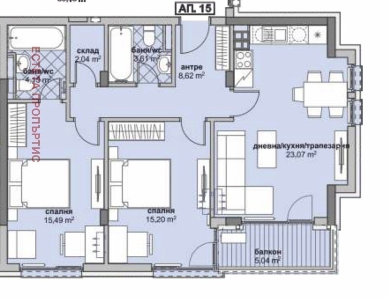 Продава 3-СТАЕН, град София, Люлин 6 • 173840 € / 340001.49 лв. • 53533253 1 — Holmes.bg Продава 3-СТАЕН, град София, Люлин 6 • 173840 € / 340001.49 лв. • 53533253 1