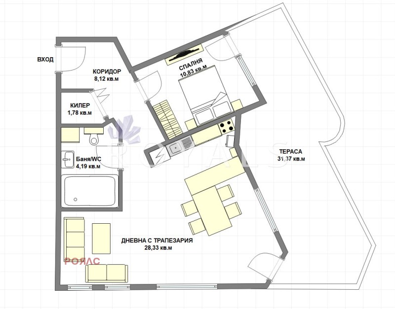 Продава 2-СТАЕН, град Варна, Възраждане 1 • 187952 € / 367602.16 лв. • 50563498 1 — Holmes.bg Продава 2-СТАЕН, град Варна, Възраждане 1 • 187952 € / 367602.16 лв. • 50563498 1