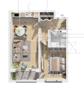 2-СТАЕН, 73 m2 - Holmes.bg 2-СТАЕН, 73 m2