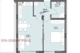 2-СТАЕН, 63 m2 - Holmes.bg 2-СТАЕН, 63 m2