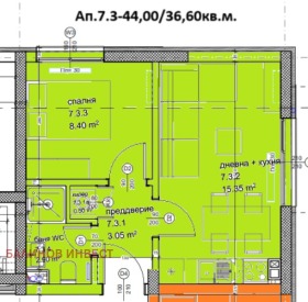 Обява Продава 2-СТАЕН,град Варна, Кайсиева градина>