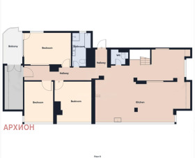 4-СТАЕН, 205 m2 - Holmes.bg 4-СТАЕН, 205 m2