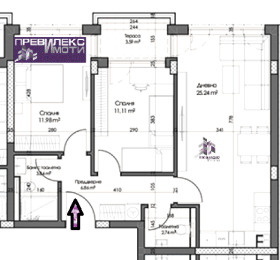 3-СТАЕН, 91 m2 - Holmes.bg 3-СТАЕН, 91 m2