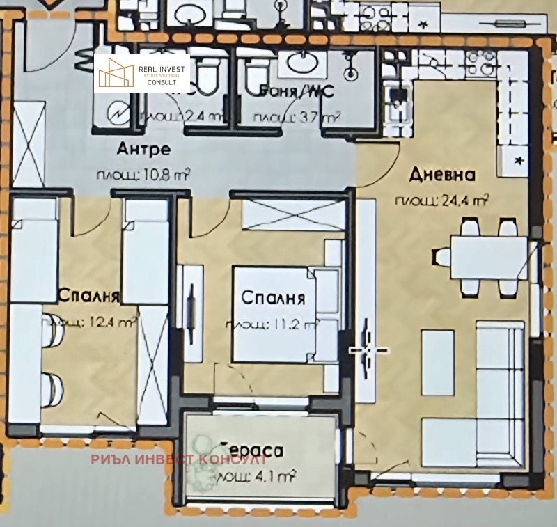 Продава 3-СТАЕН, град София, Малинова долина • 260000 € / 508515.80 лв. • 90102759 1 — Holmes.bg Продава 3-СТАЕН, град София, Малинова долина • 260000 € / 508515.80 лв. • 90102759 1