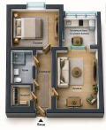 Продава 1-СТАЕН, град София, Дружба 1 • 102000 € • 18699103 3 — Holmes.bg Продава 1-СТАЕН, град София, Дружба 1 • 102000 € • 18699103 3