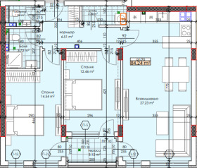 3-СТАЕН, 100 m2 - Holmes.bg 3-СТАЕН, 100 m2