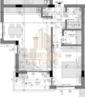 2-СТАЕН, 74 m2 - Holmes.bg 2-СТАЕН, 74 m2