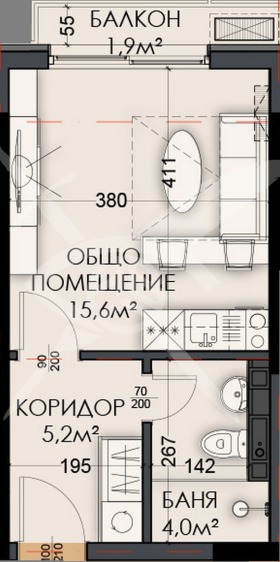 Продажба на едностайни апартаменти в град Варна — страница 3 - изображение 18 