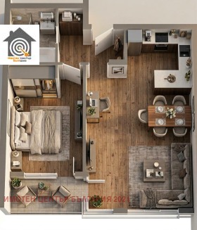 2-СТАЕН, 85 m2 - Holmes.bg 2-СТАЕН, 85 m2