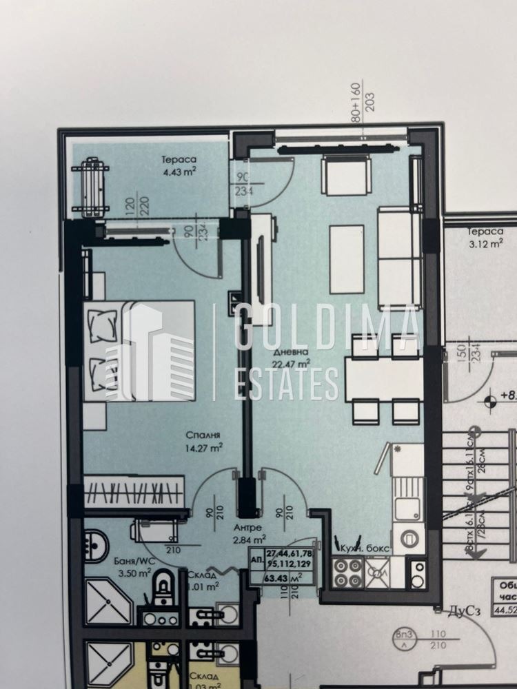 Продава 2-СТАЕН, град Бургас, Мадика • 93000 € / 181892.19 лв. • 55303792 1 — Holmes.bg Продава 2-СТАЕН, град Бургас, Мадика • 93000 € / 181892.19 лв. • 55303792 1
