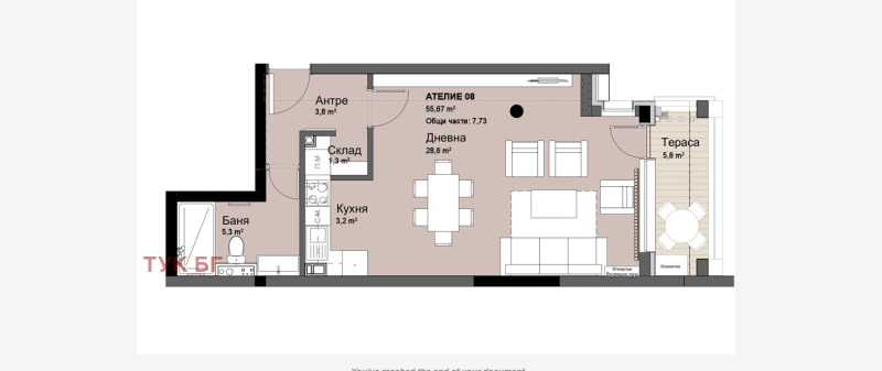 Продава 1-СТАЕН, град София, Красно село • 148250 € / 289951.80 лв. • 44560002 1 — Holmes.bg Продава 1-СТАЕН, град София, Красно село • 148250 € / 289951.80 лв. • 44560002 1