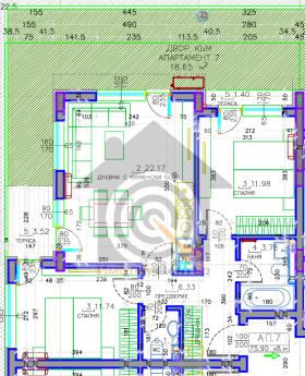 3-СТАЕН, 94 m2 - Holmes.bg 3-СТАЕН, 94 m2