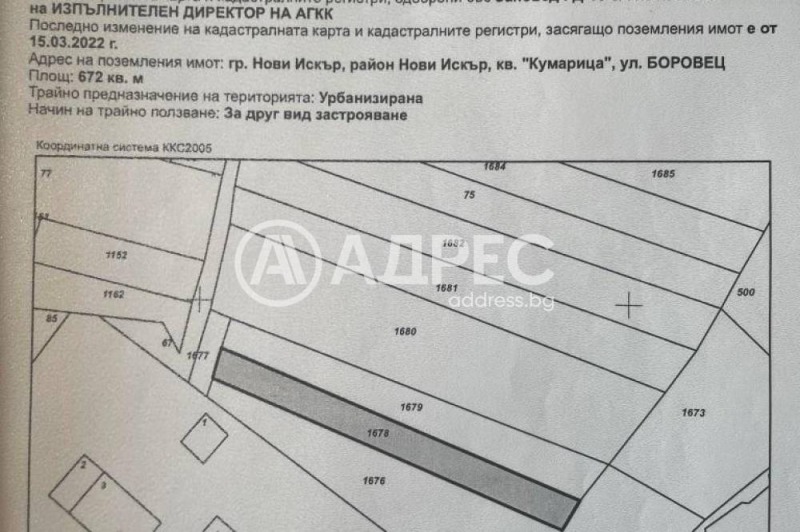 Продава ПАРЦЕЛ, град София, гр. Нови Искър • 80000 € • 18501382 1 — Holmes.bg Продава ПАРЦЕЛ, град София, гр. Нови Искър • 80000 € • 18501382 1