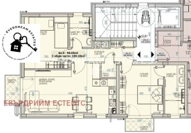 3-СТАЕН, 109 m2 - Holmes.bg 3-СТАЕН, 109 m2