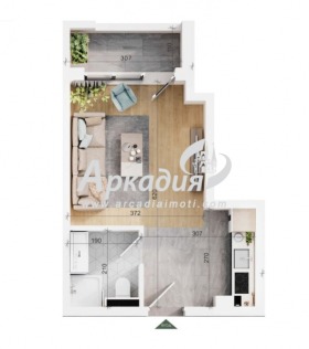 Продажба на едностайни апартаменти в град Пловдив — страница 3 - изображение 8 