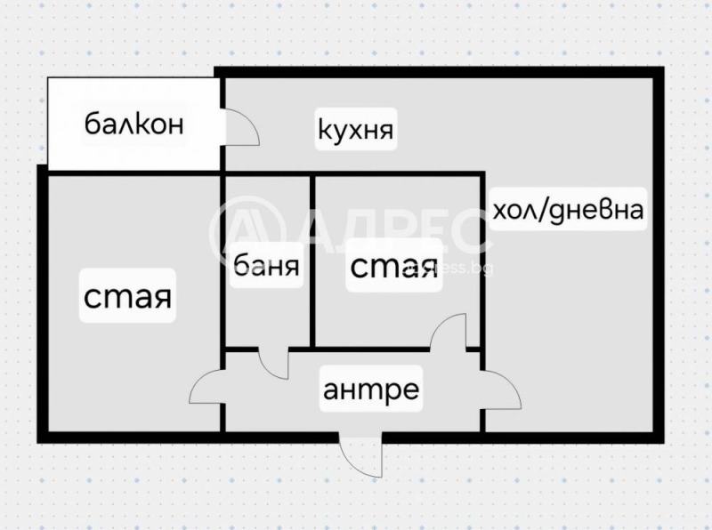 Продава 3-СТАЕН, град София, Сердика • 136900 € • 30449570 1 — Holmes.bg Продава 3-СТАЕН, град София, Сердика • 136900 € • 30449570 1