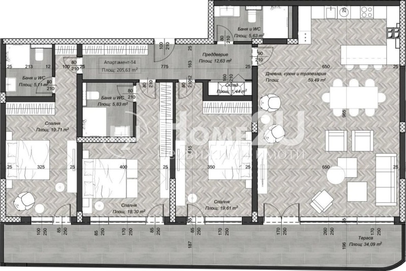Продава 4-СТАЕН, град София, Център • 569758 € • 26298679 1 — Holmes.bg Продава 4-СТАЕН, град София, Център • 569758 € • 26298679 1