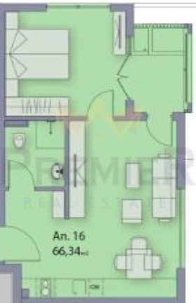 2-СТАЕН, 66 m2 - Holmes.bg 2-СТАЕН, 66 m2