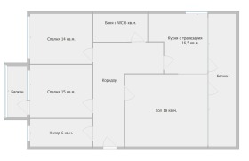 4-СТАЕН, 122 m2 - Holmes.bg 4-СТАЕН, 122 m2