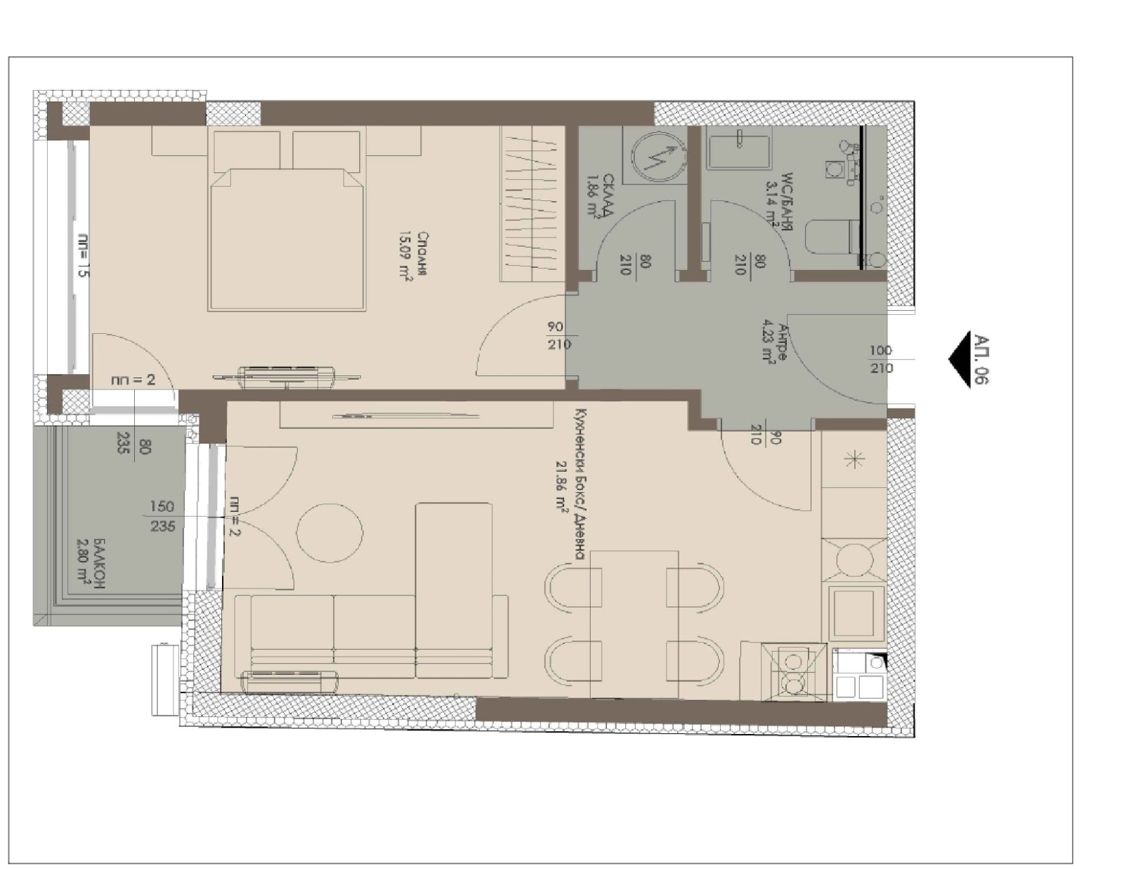 Продава 2-стаен град София , Левски , 59 кв.м | 65305857 — Imoti.com Продава 2-стаен град София , Левски , 59 кв.м | 65305857