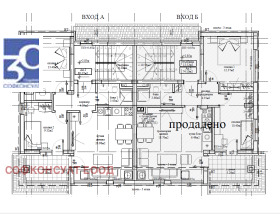 Продава 2-стаен, град София