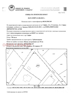 ПАРЦЕЛ, 790 m2 - Holmes.bg ПАРЦЕЛ, 790 m2