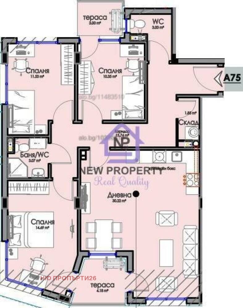 Продава МНОГОСТАЕН, град Бургас, Хоризонт • 179314 € • 46388306 1 — Holmes.bg Продава МНОГОСТАЕН, град Бургас, Хоризонт • 179314 € • 46388306 1