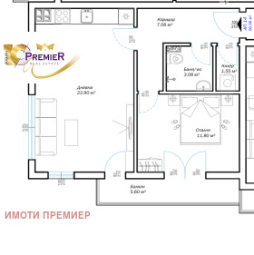 Продажба на двустайни апартаменти в град Варна — страница 6 - изображение 12 