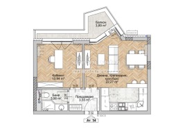 Обява Продава 2-СТАЕН,град София, Люлин 8