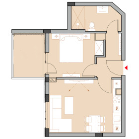 Обява Продава 2-СТАЕН,град София, Младост 4