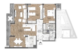 3-СТАЕН, 146 m2 - Holmes.bg 3-СТАЕН, 146 m2