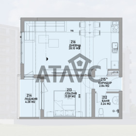 2-СТАЕН, 67 m2 - Holmes.bg 2-СТАЕН, 67 m2