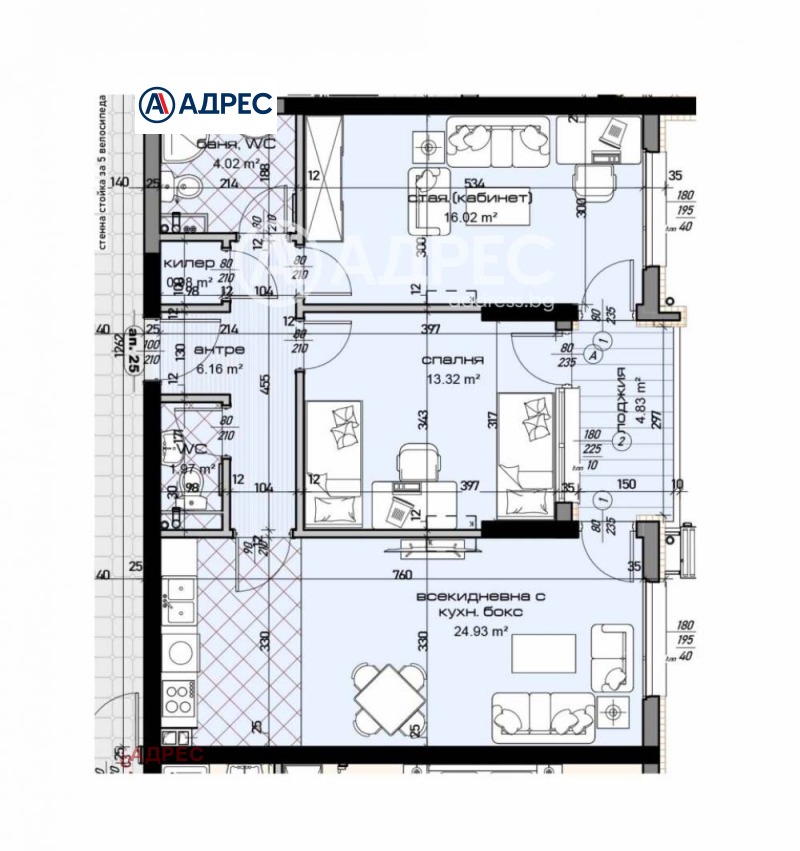 Продава 3-СТАЕН, град Варна, Младост 1 • 166900 € / 326428.03 лв. • 44068327 1 — Holmes.bg Продава 3-СТАЕН, град Варна, Младост 1 • 166900 € / 326428.03 лв. • 44068327 1