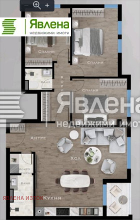 3-СТАЕН, 117 m2 - Holmes.bg 3-СТАЕН, 117 m2