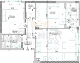 3-СТАЕН, 81 m2 - Holmes.bg 3-СТАЕН, 81 m2