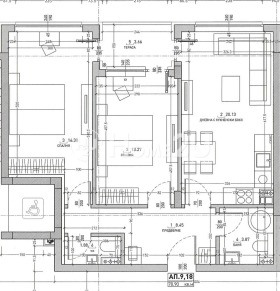 3-СТАЕН, 93 m2 - Holmes.bg 3-СТАЕН, 93 m2