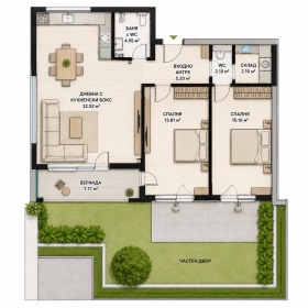 3-СТАЕН, 136 m2 - Holmes.bg 3-СТАЕН, 136 m2