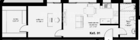 3-СТАЕН, 81 m2 - Holmes.bg 3-СТАЕН, 81 m2