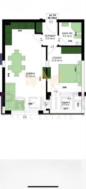 2-СТАЕН, 64 m2 - Holmes.bg 2-СТАЕН, 64 m2