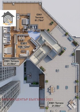 4-СТАЕН, 132 m2 - Holmes.bg 4-СТАЕН, 132 m2