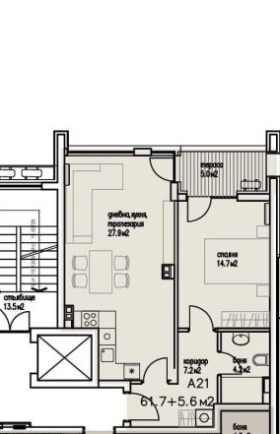 2-СТАЕН, 78 m2 - Holmes.bg 2-СТАЕН, 78 m2