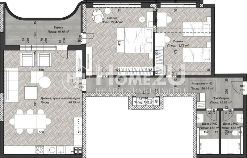 Продава 3-СТАЕН, град София, Център • 378068 € • 44095677 1 — Holmes.bg Продава 3-СТАЕН, град София, Център • 378068 € • 44095677 1