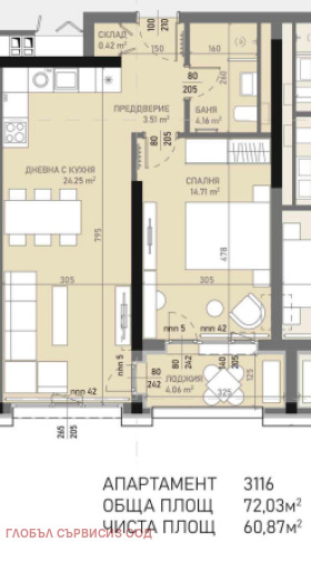 Обява Продава 2-СТАЕН,град София, Банишора