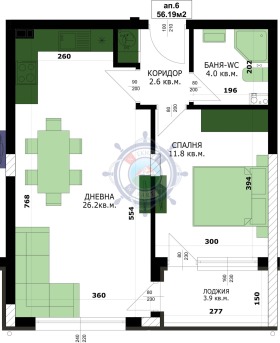 2-СТАЕН, 64 m2 - Holmes.bg 2-СТАЕН, 64 m2
